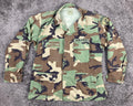 Vintage 1995 US Army Woodland Camo BDU Jacket USACAPOC Airborne Ripstop L-Reg