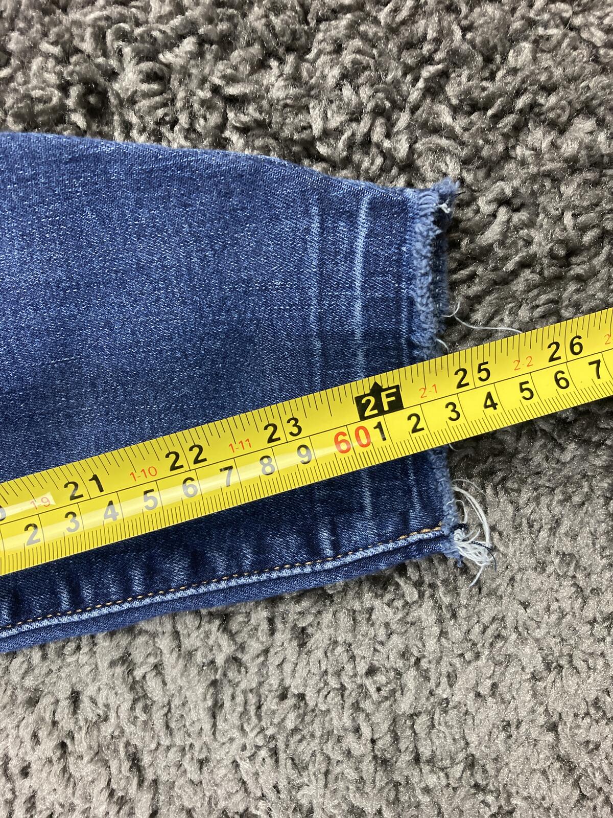 Lucky Brand Jeans Women's Blue Ava Mid Rise Skinny Ankle Size 6