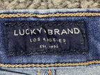 Lucky Brand Jeans Women's Blue Ava Mid Rise Skinny Ankle Size 6
