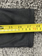 David Lerner New York Basic Black Leggings Women's Stretch USA Made Sz Medium