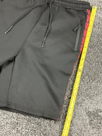Public Record Shorts Men's Black Red Performance Drawstring Sz Medium