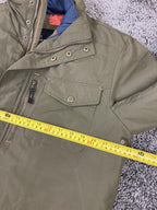 London Fog Functional Outdoor Gear Men's Field Jacket Olive Green Coat Size M