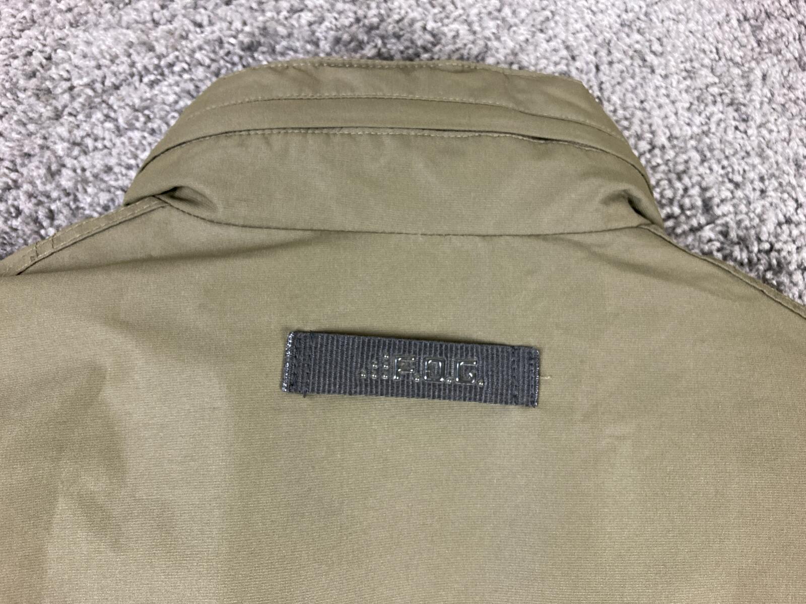 London Fog Functional Outdoor Gear Men's Field Jacket Olive Green Coat Size M
