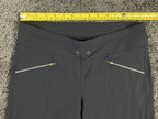 Athleta Metro Slouch Jogger Pants Womens Gray Zip Pockets Stretch Casual Sz S