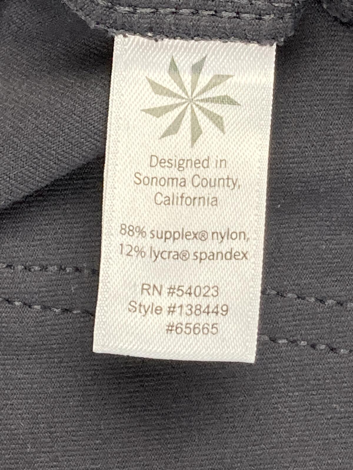 Athleta Metro Slouch Jogger Pants Womens Gray Zip Pockets Stretch Casual Sz S