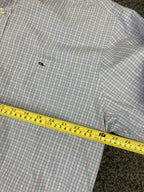 Vineyard Vines Mens Classic Fit Tucker Shirt Blue Pink Tattersall Plaid Sz  XL
