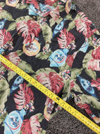 Tommy Bahama "With Bells On" Silk Christmas Camp Shirt Holiday Hawaiian Sz 2XT
