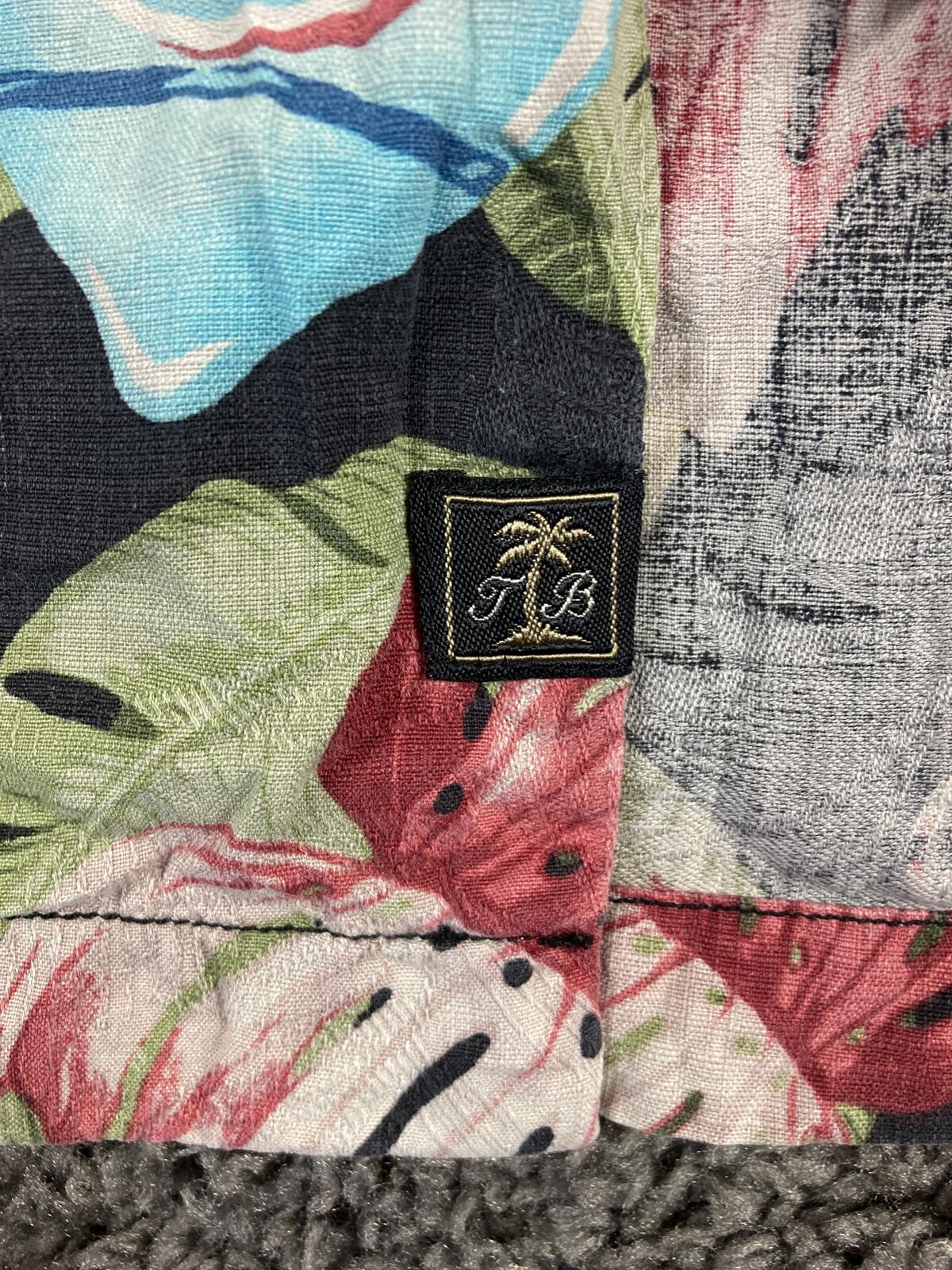 Tommy Bahama "With Bells On" Silk Christmas Camp Shirt Holiday Hawaiian Sz 2XT