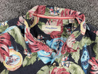 Tommy Bahama "With Bells On" Silk Christmas Camp Shirt Holiday Hawaiian Sz 2XT