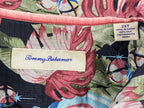 Tommy Bahama "With Bells On" Silk Christmas Camp Shirt Holiday Hawaiian Sz 2XT