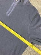 Tommy Bahama IslandZone Coolside Quarter-Zip Sweater Navy Blue Coolmax Men's XL
