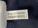 Tommy Bahama IslandZone Coolside Quarter-Zip Sweater Navy Blue Coolmax Men's XL