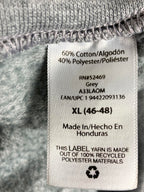 Rainbow Script Streetwear Pullover Hoodie Gray Men’s Size XL Skate Hoodie