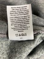 Rainbow Script Streetwear Pullover Hoodie Gray Men’s Size XL Skate Hoodie