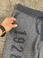 Disney Parks Jogger Sweatpants Mickey Mouse Graphic Unisex Blue Gray Sz 2XL NWT