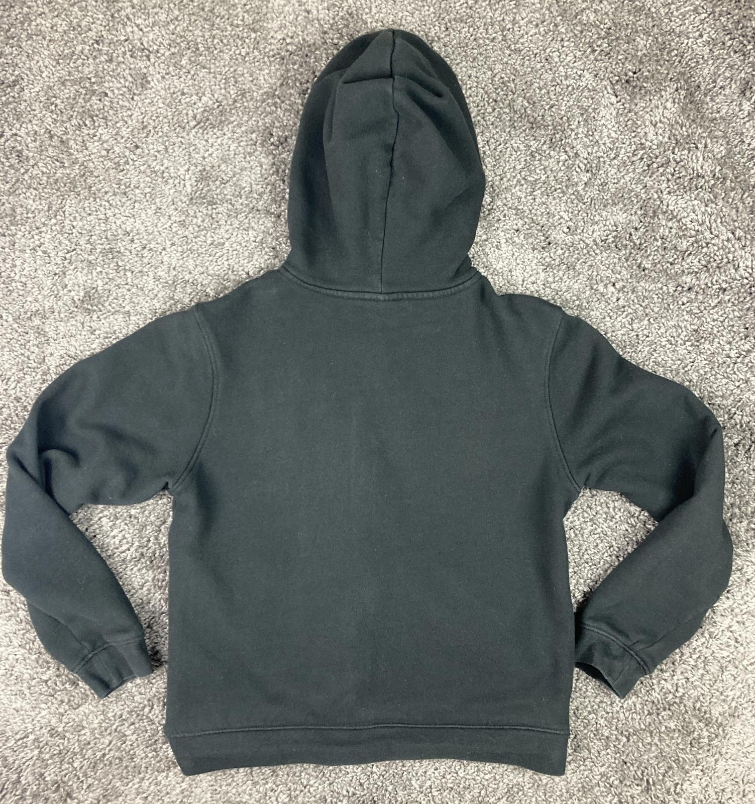 Disneyland Resort Hoodie Full Zip Black Embroidered Women's Micky Mouse Sz S