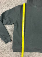 Disneyland Resort Hoodie Full Zip Black Embroidered Women's Micky Mouse Sz S