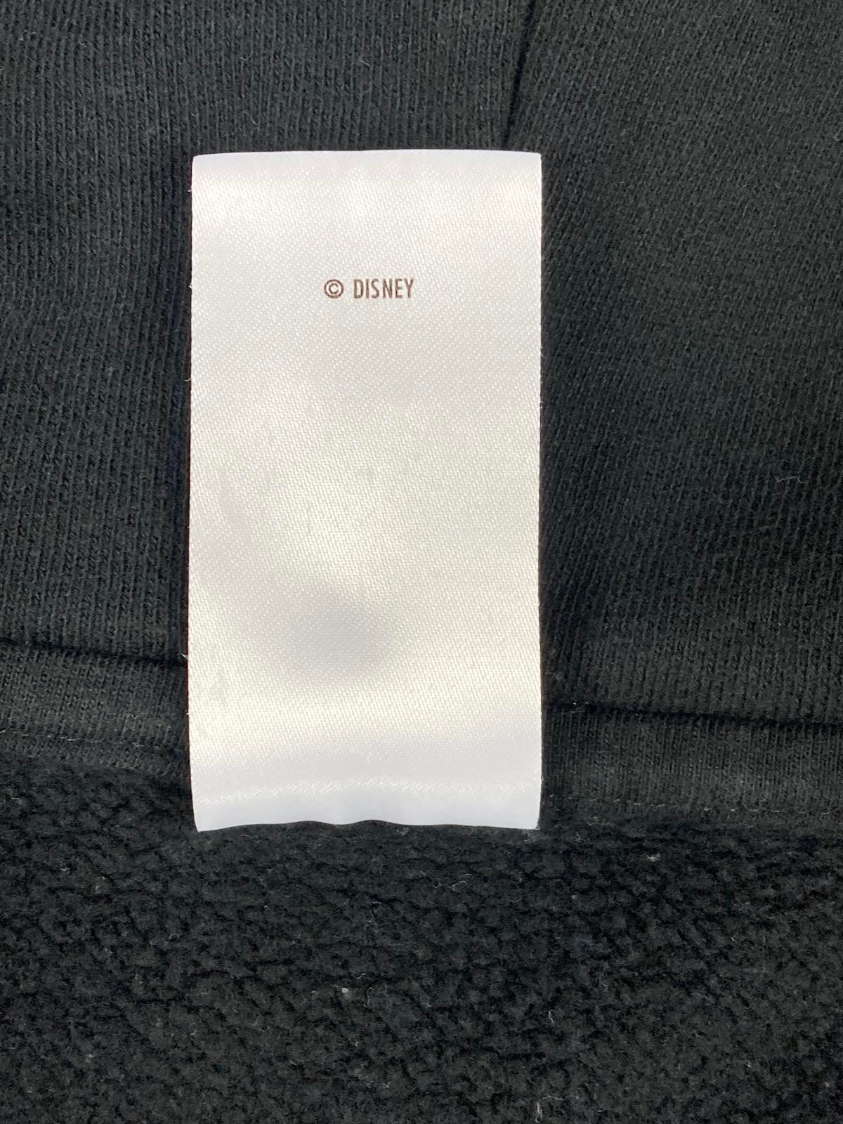 Disneyland Resort Hoodie Full Zip Black Embroidered Women's Micky Mouse Sz S