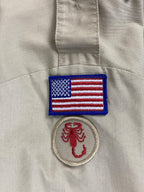 Official Boy Scouts of America BSA Tan Uniform Shirt Size Small Cat 599 USA