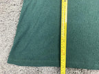Michael Stars Green Ribbed Knit Cowl Neck Sweater Dress Women's Sz Large