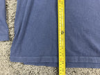 Robert Barakett Kentville Long Sleeve T-Shirt Men's Blue Pima Cotton Sz XXL