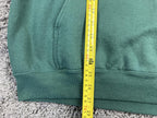 Lonely Ghost Caring's Cool Hoodie Forest Green It's Cool To Care Streetwear Sz L