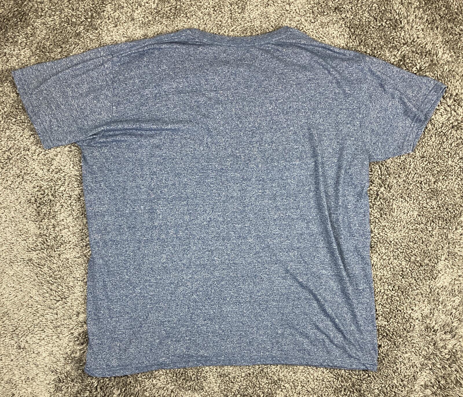 Penn State Nittany Lions The Victory Tri-Blend T-Shirt Heather Blue NCAA Tee XL