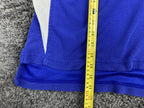 Reebok Polo Shirt NY Giants NFL Men's Blue White PlayDry Sz XL