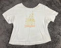 Disney Parks Women's Disneyland Castle Graphic T-Shirt White Sz 1X
