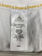 Disney Parks Women's Disneyland Castle Graphic T-Shirt White Sz 1X