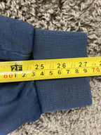 Gymshark Men's Crest Joggers Blue Tapered Slim Fit Sweatpants Size Medium