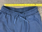 Gymshark Men's Crest Joggers Blue Tapered Slim Fit Sweatpants Size Medium