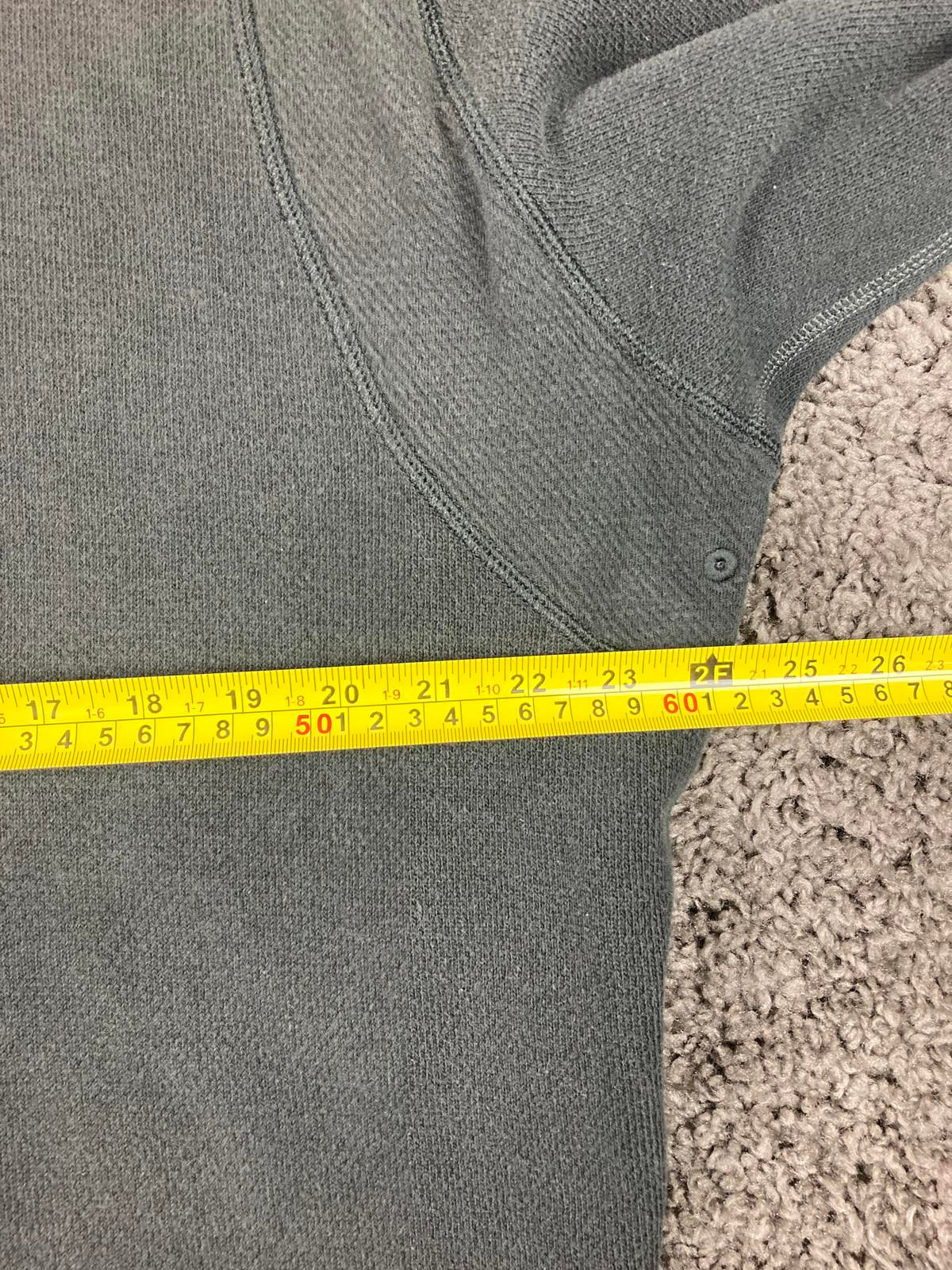 Tommy Bahama Sweatshirt Men's XL Charcoal Quarter Zip  100% Cotton