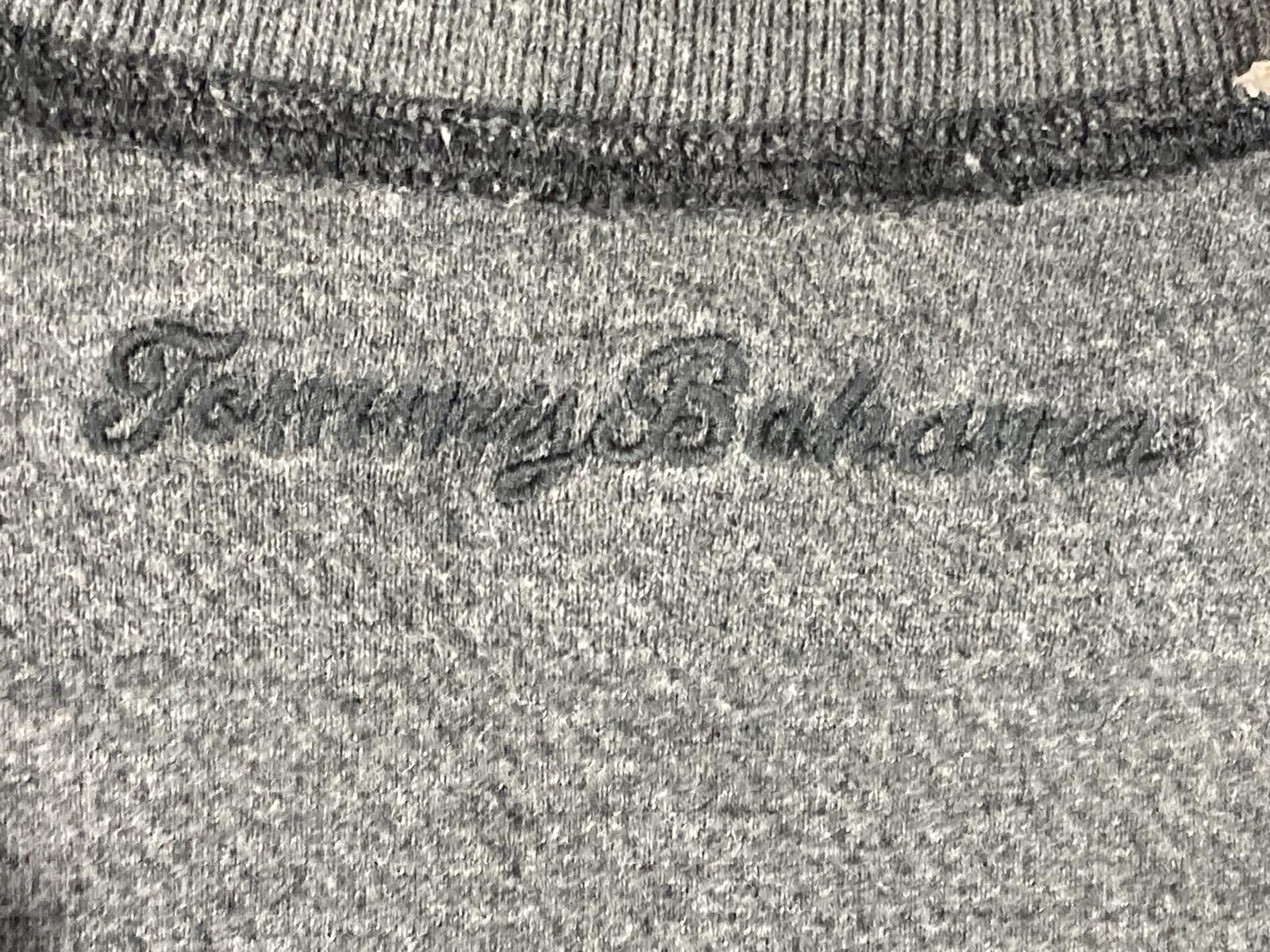 Tommy Bahama Sweatshirt Men's XL Charcoal Quarter Zip  100% Cotton