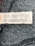 Tommy Bahama Sweatshirt Men's XL Charcoal Quarter Zip  100% Cotton