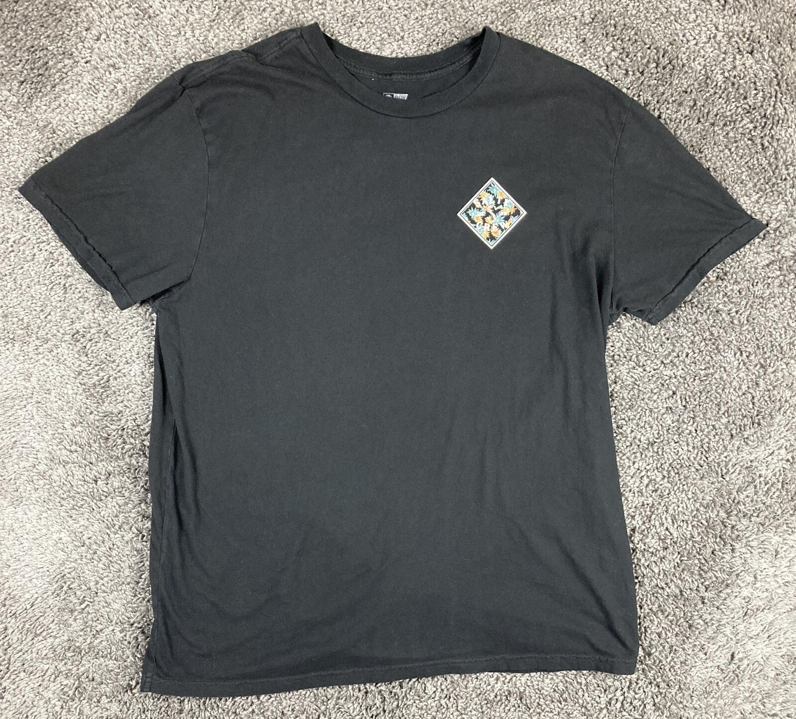 Salty Crew Tippet Tropic Fill T-Shirt Men's Black Fishing Graphic Sz XL
