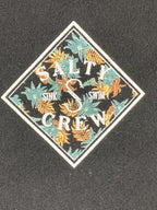 Salty Crew Tippet Tropic Fill T-Shirt Men's Black Fishing Graphic Sz XL