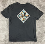 Salty Crew Tippet Tropic Fill T-Shirt Men's Black Fishing Graphic Sz XL