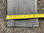 Paige Premium Denim Blue Heights Gray Low Rise Skinny Jeans Womens Stretch Sz30
