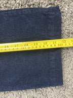 St. John's Bay Secretly Slender Corduroy Bootcut Jeans Navy Blue Stretch Sz  8