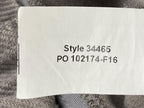 Royal Robbins Women's Jammer Knit Pants Gray Hiking Travel Stretch Sz L