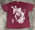 Marvel Spider-Man Web Whip T-Shirt Mens Maroon Graphic Tee Amazing Spiderman XL