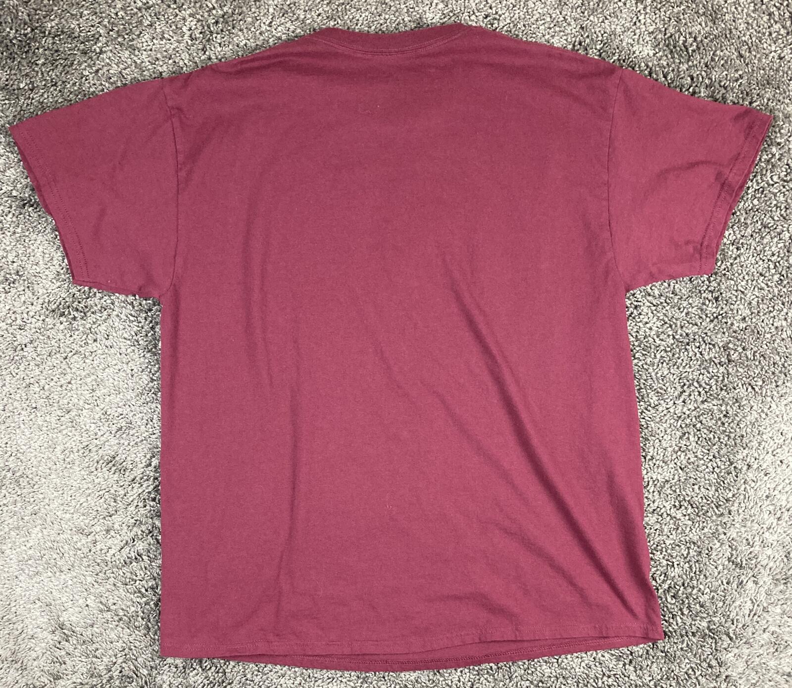 Marvel Spider-Man Web Whip T-Shirt Mens Maroon Graphic Tee Amazing Spiderman XL