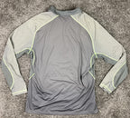 Adidas Men’s Shirt XL Long Sleeve Polo Gray Climacool Performance Athletic