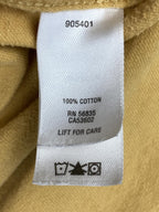 Vintage 90s Cabela's Deerskin Soft Chamois Shirt Mens Tan Long Sleeve Sz M