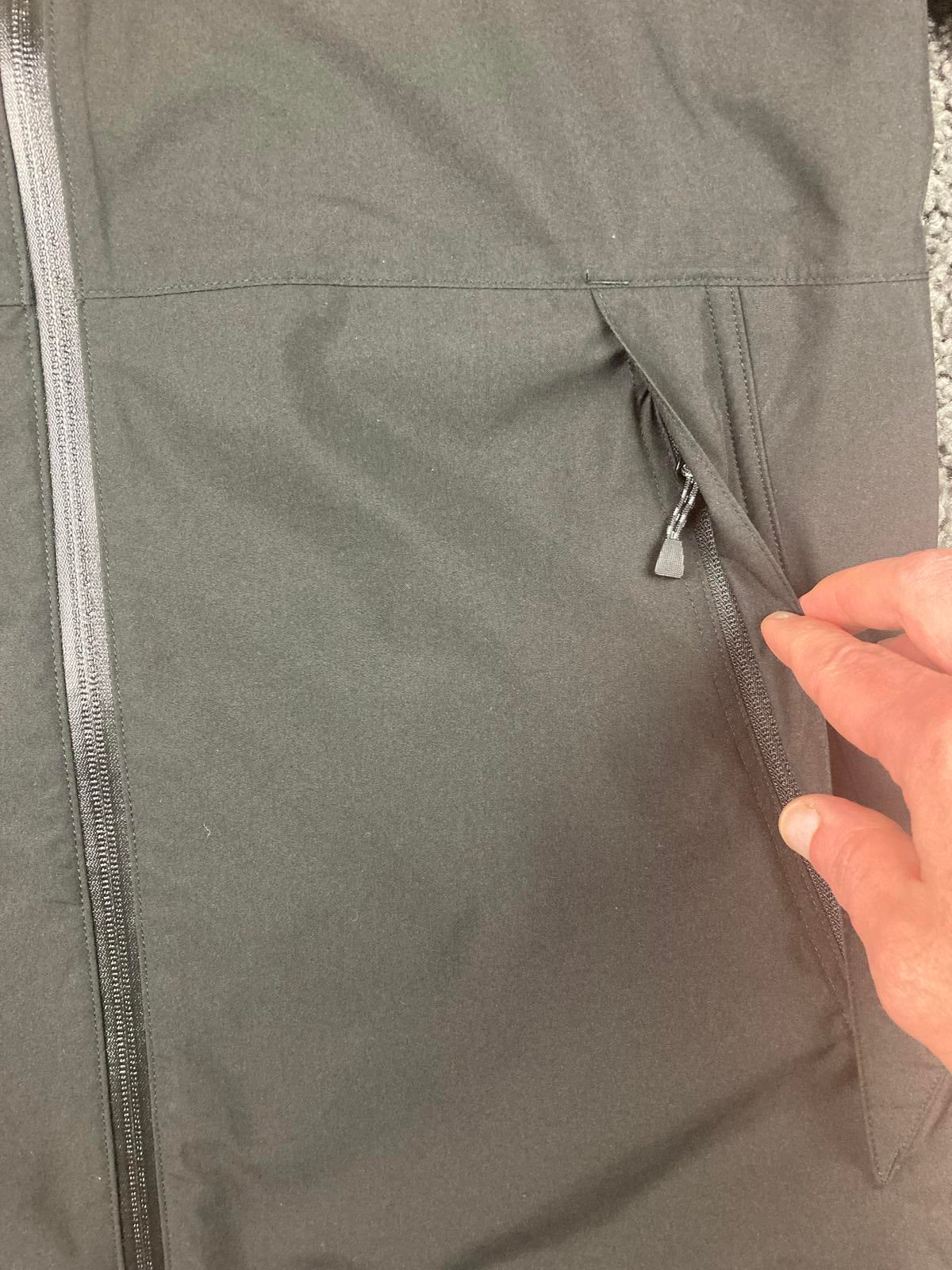 Dri Duck Challenger Full Zip Waterproof Jacket Mens Size M Black Storm Shield