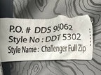 Dri Duck Challenger Full Zip Waterproof Jacket Mens Size M Black Storm Shield