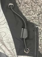 Dri Duck Challenger Full Zip Waterproof Jacket Mens Size M Black Storm Shield