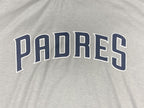 San Diego Padres Hoodie Mens Gray Navy Blue Pullover SGA Toyota Promo MLB Sz 2XL