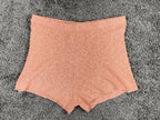 O'Neill Women’s Camden Knit Lounge Shorts Rose Peach Soft Beach Casual Sz Large